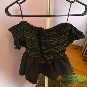 Top Shop off the shoulder Top